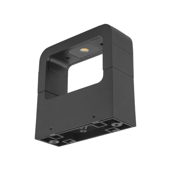 18081_ARIUS_GRAY_P Sieninis LED šviestuvas Arius Gray IP54 10W