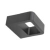 18081_ARIUS_GRAY_P_L1 Sieninis LED šviestuvas Arius Gray IP54 10W