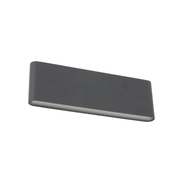 18084_ARWENA_GRAY_L_A LED wall lamp Arwena L Gray IP54 12W