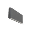 18084_ARWENA_GRAY_L_L LED wall lamp Arwena L Gray IP54 12W