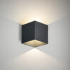 18086_CUBE_GRAY_B1 Sieninis LED šviestuvas Cube Gray IP54 2x5W