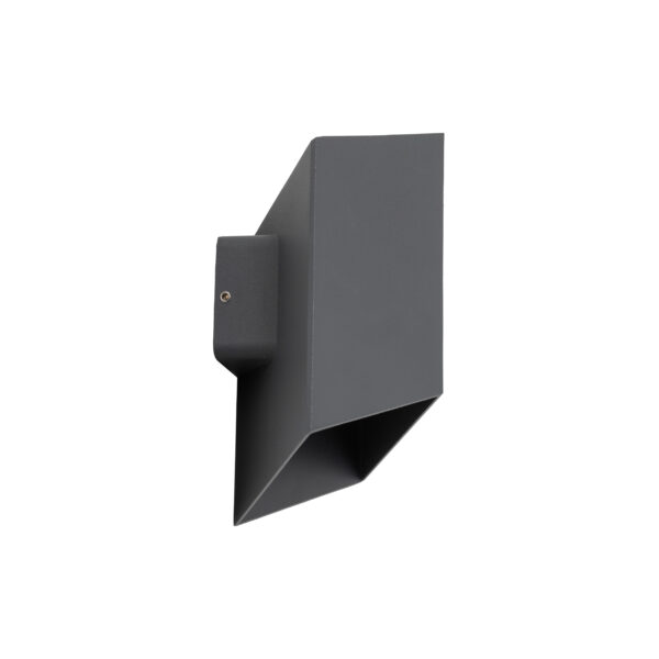 18086_CUBE_GRAY_L Sieninis LED šviestuvas Cube Gray IP54 2x5W
