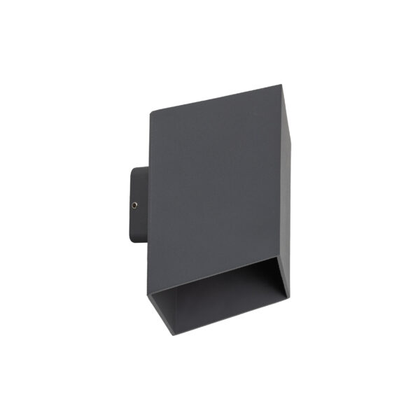 18086_CUBE_GRAY_LP Sieninis LED šviestuvas Cube Gray IP54 2x5W