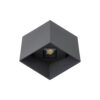 18086_CUBE_GRAY_P Sieninis LED šviestuvas Cube Gray IP54 2x5W