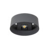 18087_VERTO_GRAY_P Sieninis LED šviestuvas Verto Gray IP54 2x5W