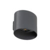 18087_VERTO_GRAY_PL Sieninis LED šviestuvas Verto Gray IP54 2x5W