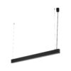 18173_LUXE_BLACK_CCT_A Pakabinamas LED šviestuvas Luxe Black CCT 40W
