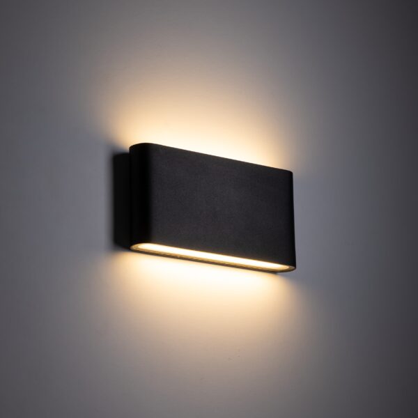 18185_ARWENA_M_B1 Sieninis LED šviestuvas Arwena M Black IP54