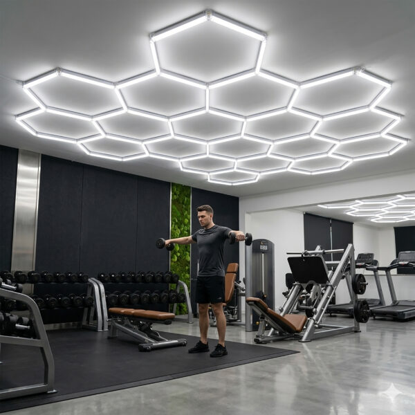 18268_PANEL_LED_HONEY_COMB_42W_B3 LED panelė Honey Comb 42W