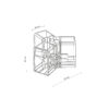 18311_LACZNIK_HONEY_COMB_R Y jungtis Honey Comb