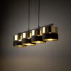 4342_HILTON_B2 Pakabinamas šviestuvas Hilton Black/Gold 4