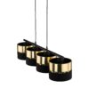 4342_HILTON_G Pakabinamas šviestuvas Hilton Black/Gold 4