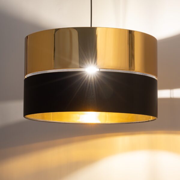 4346_HILTON_B1 Pakabinamas šviestuvas Hilton Black/Gold 1