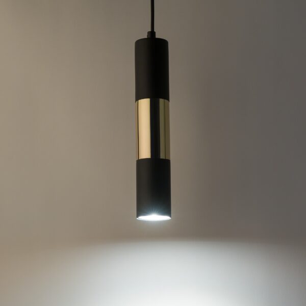 4756_VIVIEN_B_1 Pakabinamas šviestuvas Vivien Black/Gold 1