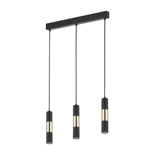 4757_VIVIEN_A Pakabinamas šviestuvas Vivien Black/Gold 3 Juosta
