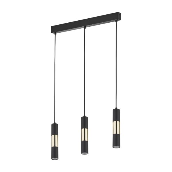 4757_VIVIEN_A Pakabinamas šviestuvas Vivien Black/Gold 3 Juosta