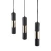 4757_VIVIEN_D_1 Pakabinamas šviestuvas Vivien Black/Gold 3 Juosta