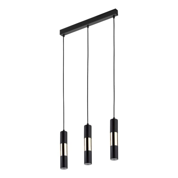 4757_VIVIEN_L_1 Pakabinamas šviestuvas Vivien Black/Gold 3 Juosta