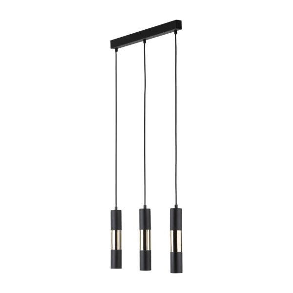 4757_VIVIEN_L_2 Pakabinamas šviestuvas Vivien Black/Gold 3 Juosta