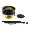 5465_HILTON_X Pastatomas šviestuvas Hilton Black/Gold 1