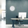 Modern office interior Sieninis šviestuvas Luna White 400