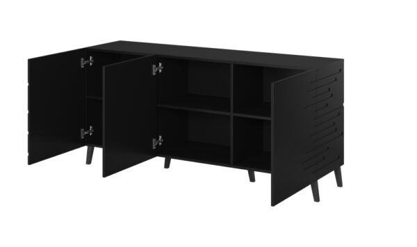 5903815006500_3 komoda NOVA matinė juoda