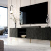 5903815008153_6 JUNGLE TV spintelė matinė juoda/ matinė juoda