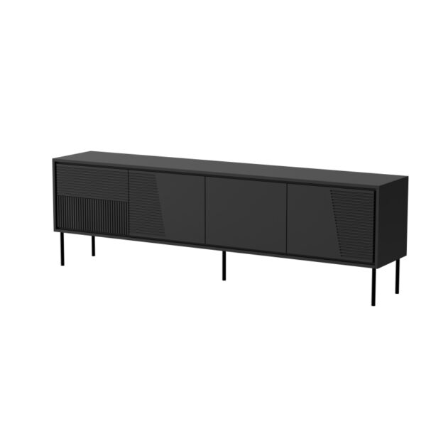 5903815008566_2 ABI TV spintelė matinė juoda/ matinė juoda