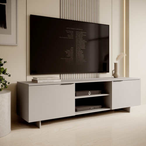 TV spintelė RTV2D1P ALMA smėlio spalvos (kašmyro)