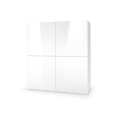 LIVO KM-100, pastatoma komoda, spalva: balta