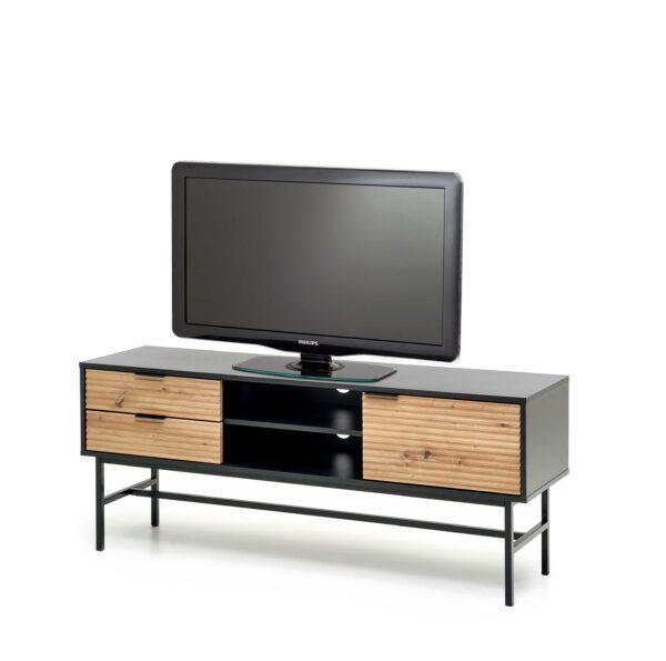 MURANO RTV-1 TV-stand, spalva: artisan ąžuolas/juoda