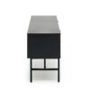 MURANO RTV-1 TV-stand, spalva: artisan ąžuolas/juoda