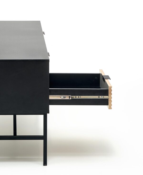 MURANO RTV-1 TV-stand, spalva: artisan ąžuolas/juoda