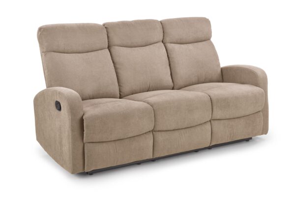 OSLO 3S sofa su reglaineris funkcija spalva: smėlio