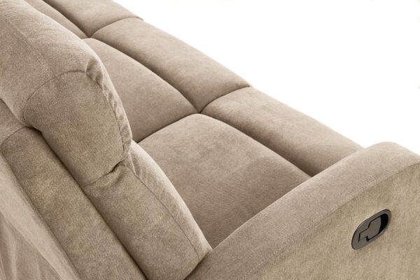 OSLO 3S sofa su reglaineris funkcija spalva: smėlio