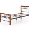 5905248120457_5 VERONICA lova 90 cm spalva: ant. cherry/juoda