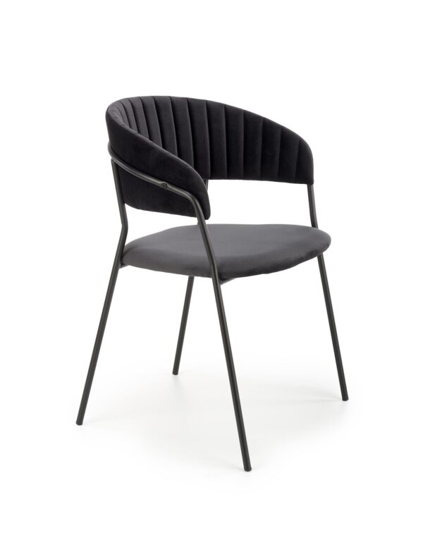 K426 kėdė spalva: juoda