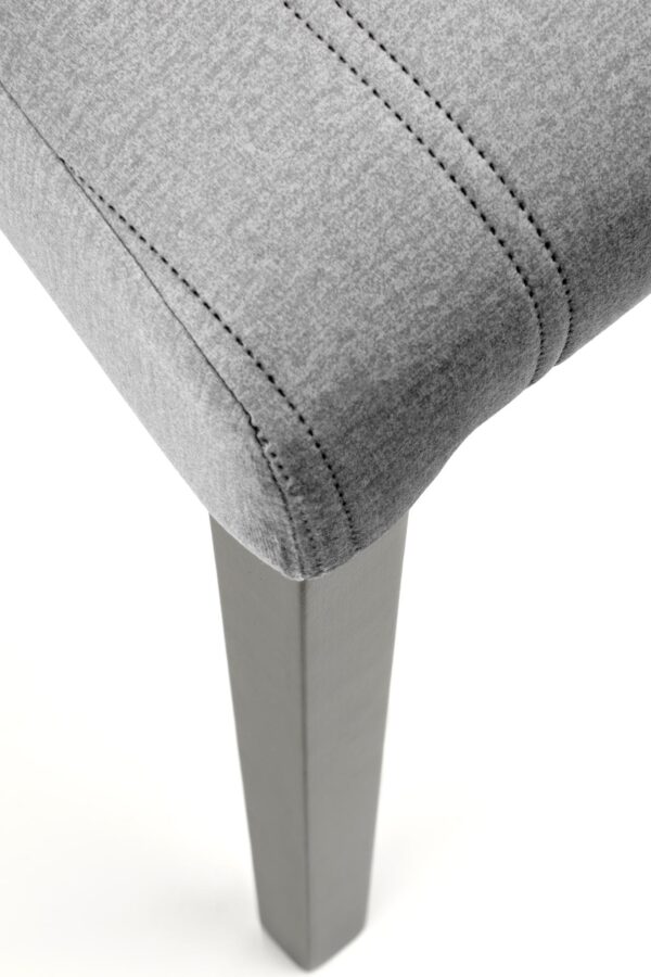 DIEGO 2 kėdė, spalva: quilted aksomas Stripes - MONOLITH 85