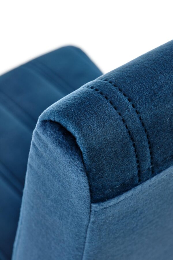 DIEGO 3 kėdė, spalva: quilted aksomas Stripes - MONOLITH 77