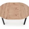 RINGO ext. stalas artisan ąžuolas / juoda