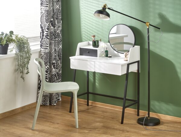 AGNES console balta/juoda