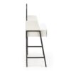 AGNES console balta/juoda