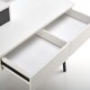 AGNES console balta/juoda