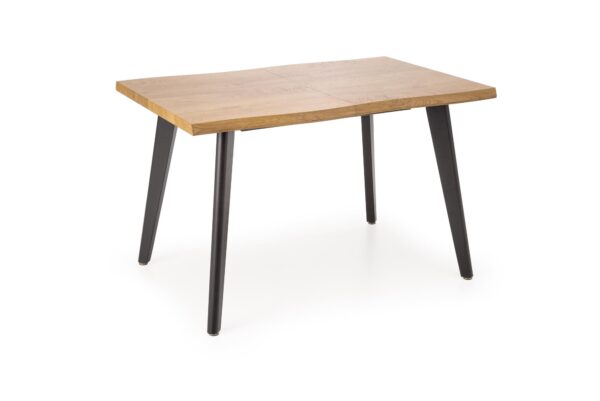 5905248124950_1 DICKSON 2 išskleidžiamas stalas 150-210, natūrali / juoda