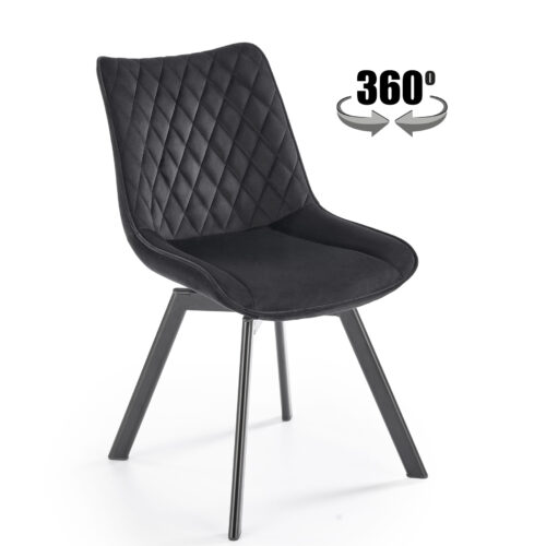K520 kėdė, juoda / juoda