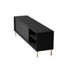 5905248127388_13 BULLET RTV-1 TV spintelė, juoda / auksinė