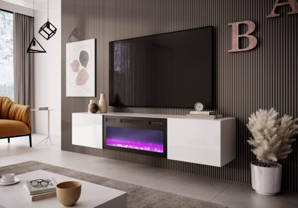 5905248127685_1 LIVO RTV 180 TV spintelė su židiniu, balta