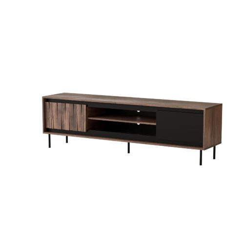 SWING RTV-1 TV-stand riešutas / juoda