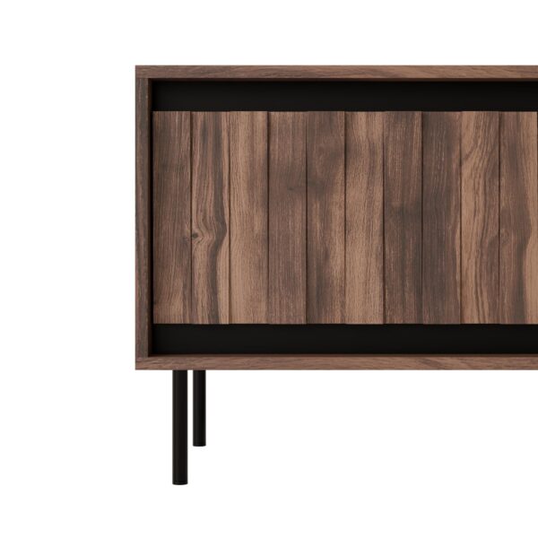 SWING RTV-1 TV-stand riešutas / juoda
