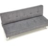 CARLITO išskleidžiama sofa, spalva: pilka